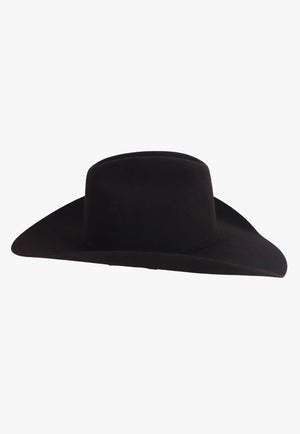 American Hat 10X Black Cherry RC Crown Hat Self Band