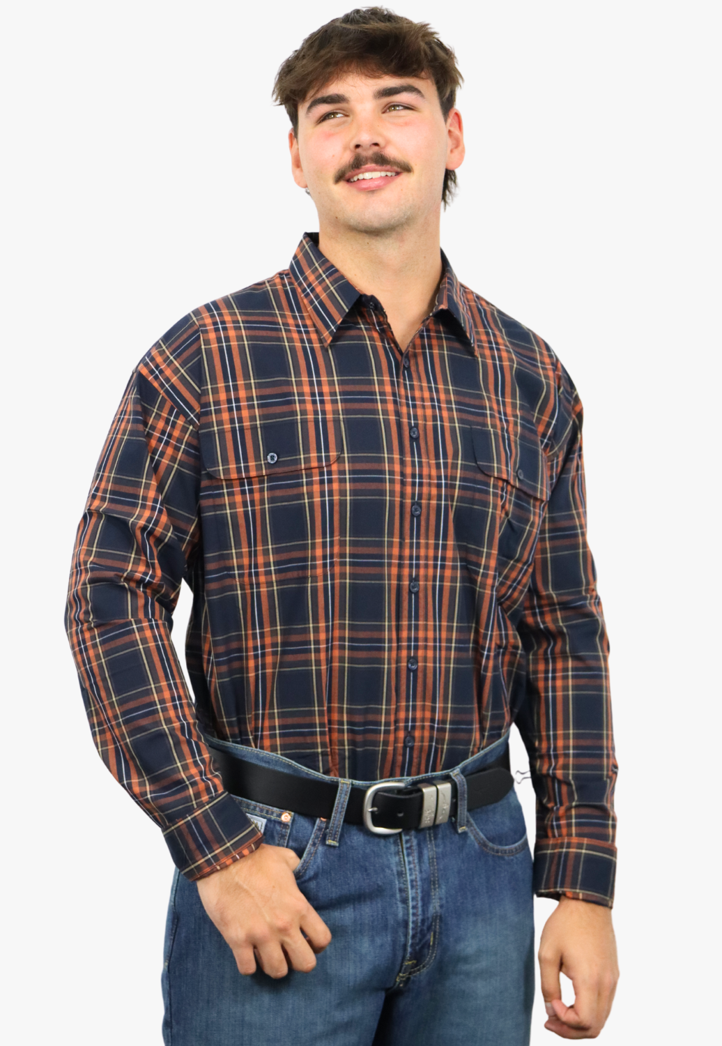 Bisley Mens Long Sleeve Shirt