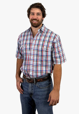 Bisley Mens Short Sleeve Cotton Shirt