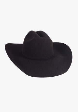 American Hat 10X Black Cherry RC Crown Hat Self Band