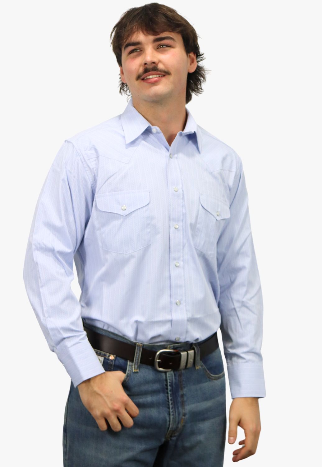 Panhandle Mens Long Sleeve Shirt