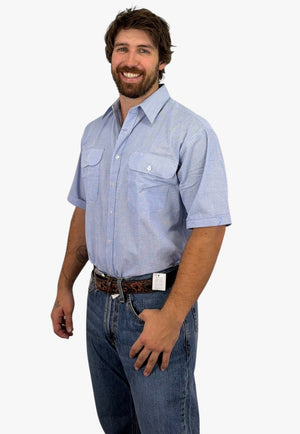 Bisley Mens Short Sleeve Shirt