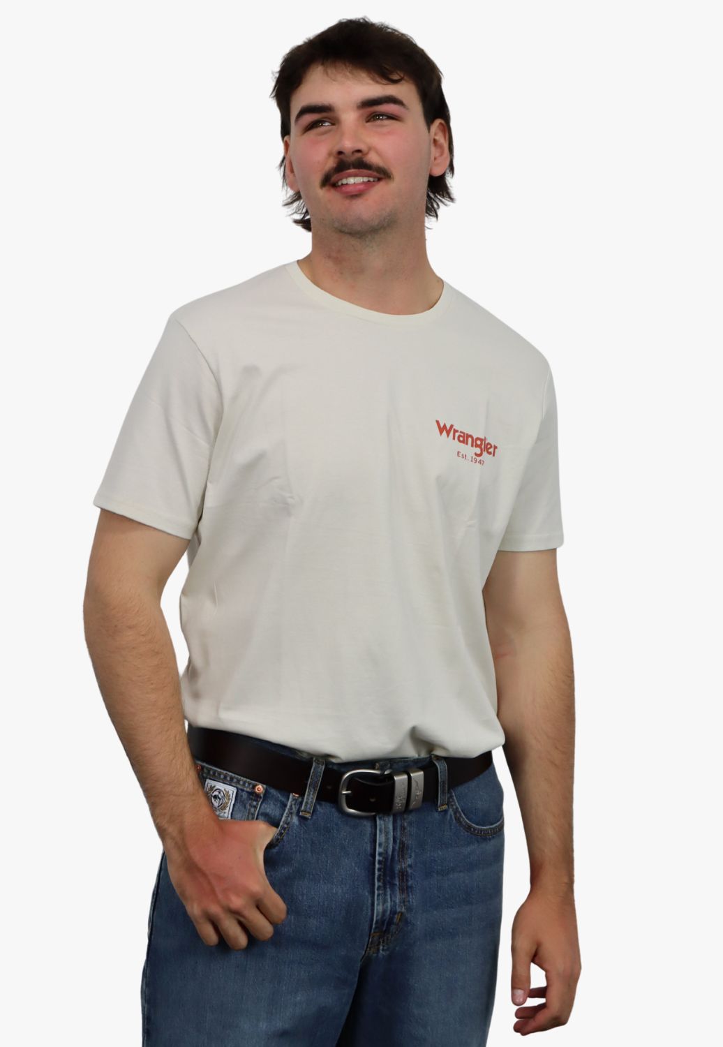 Wrangler Mens Bronc And Rider T-Shirt
