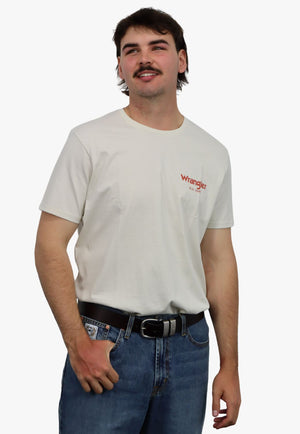 Wrangler Mens Bronc And Rider T-Shirt