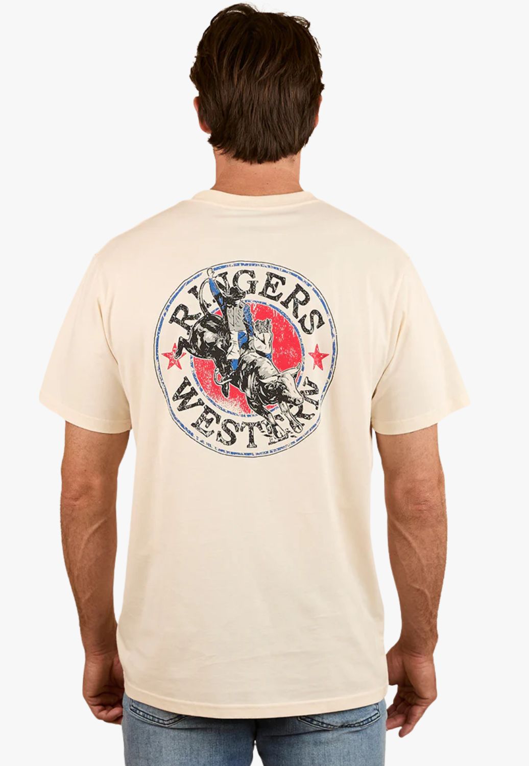 Ringers Western Mens Bucking Bull T-Shirt