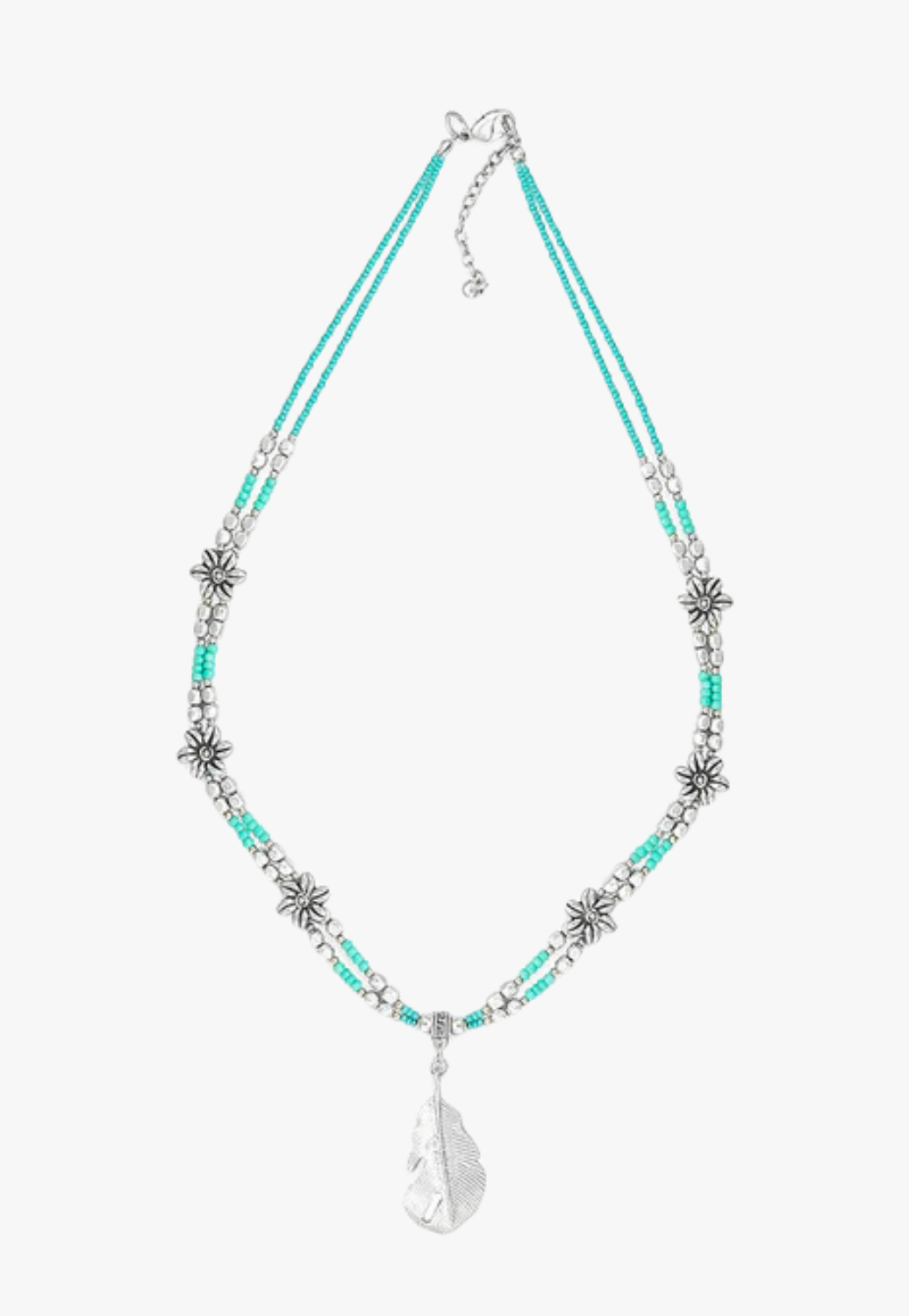 Myra Mesa Feather Pendant Necklace
