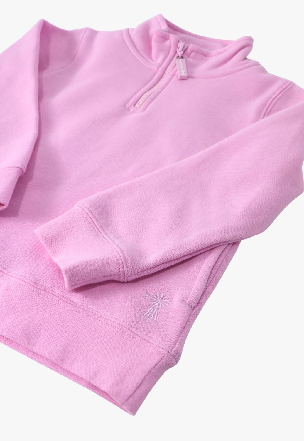 Pilbara Girls Zipper Closed Front Fleece Pullover