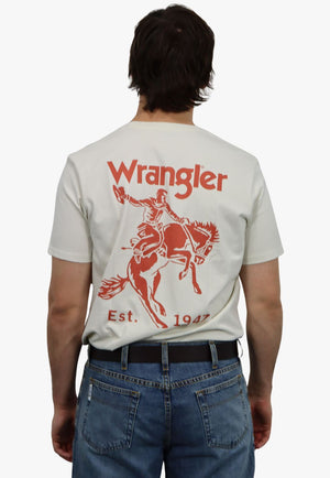 Wrangler Mens Bronc And Rider T-Shirt