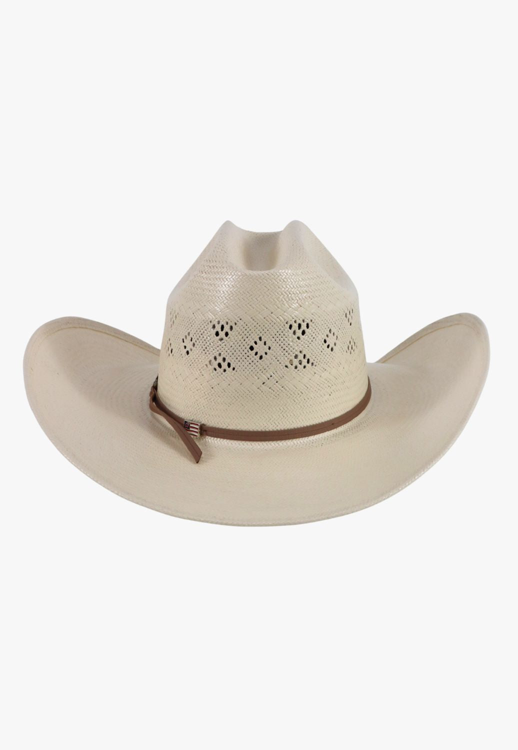 American Hat Straw RC Crown Hat