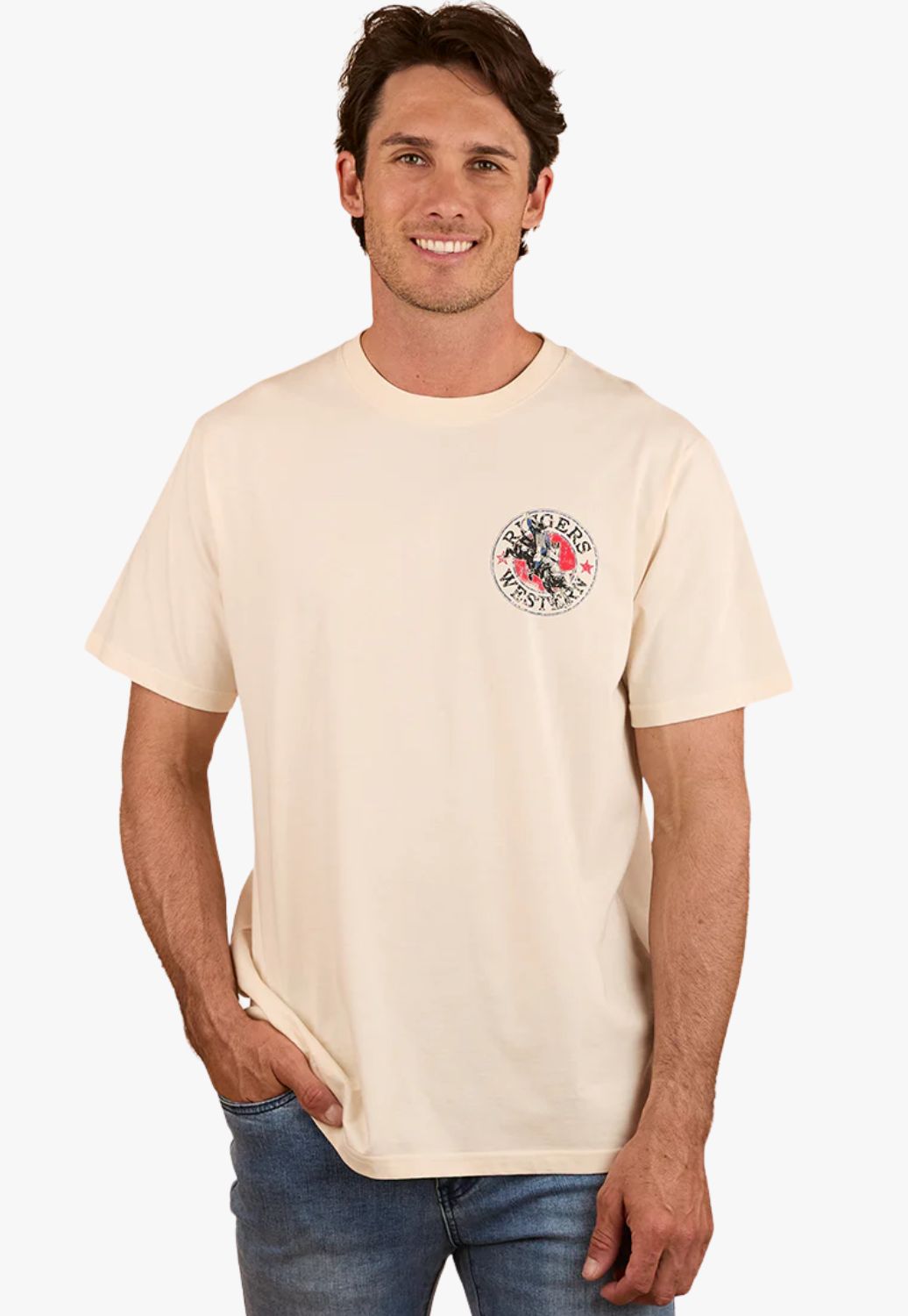 Ringers Western Mens Bucking Bull T-Shirt