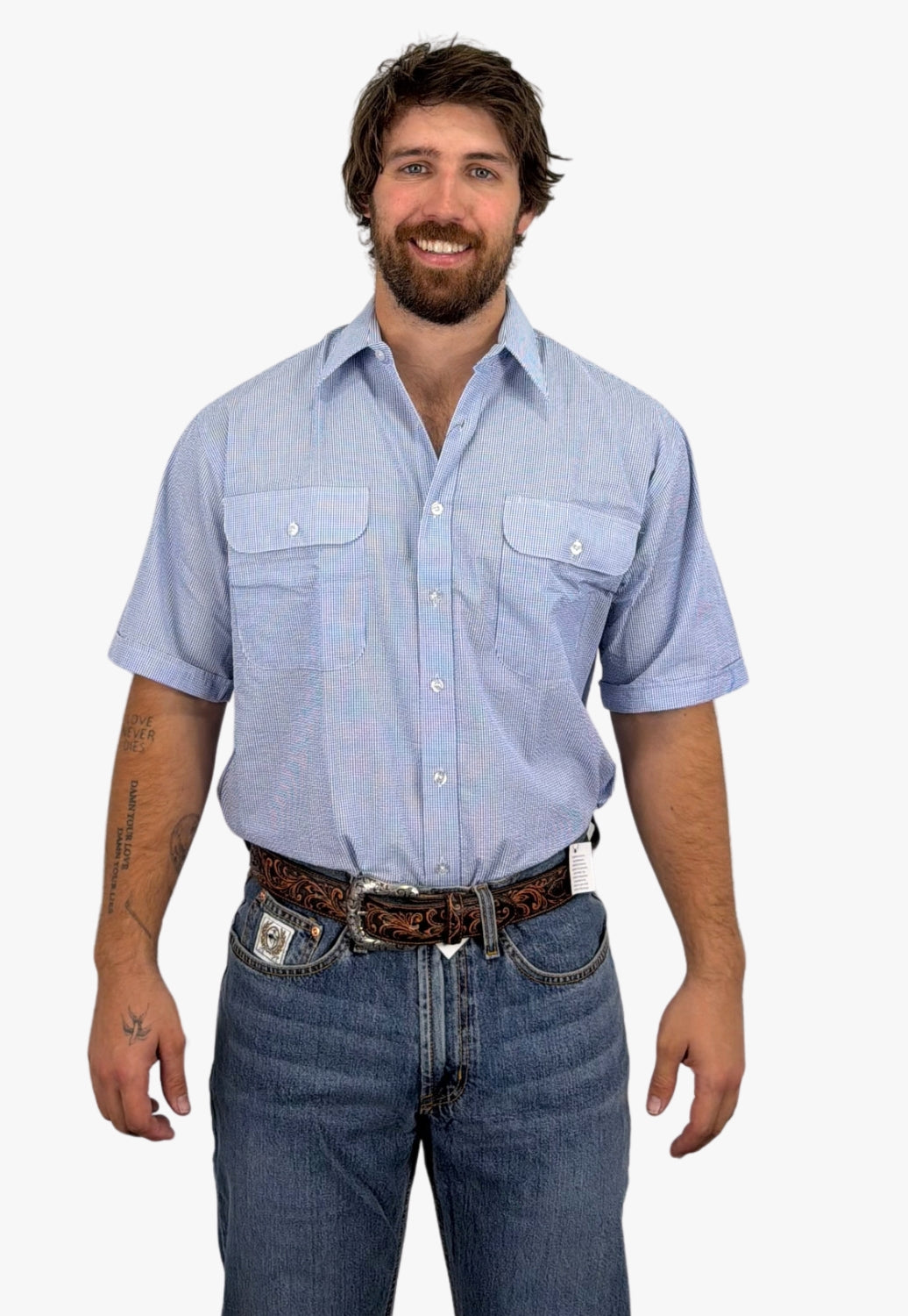 Bisley Mens Short Sleeve Shirt