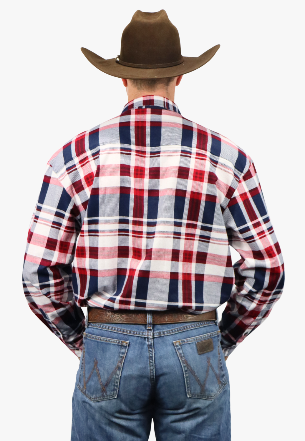 Pilbara Mens Open Front Flannelette Shirt