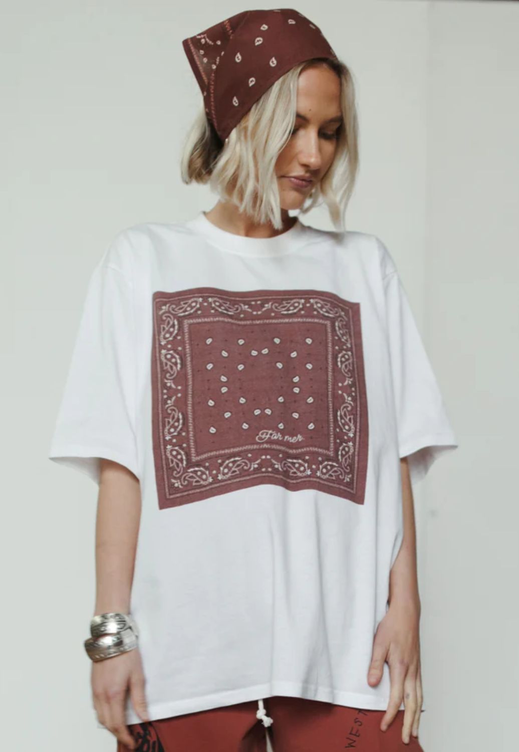 Whitney Spicer Women Bandana Crew T-Shirt