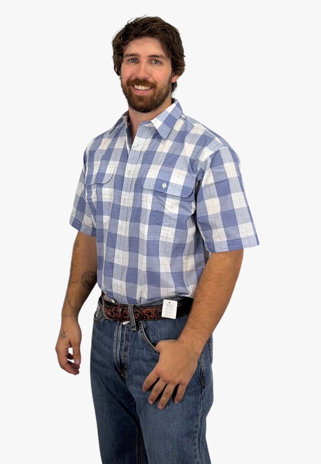 Bisley Mens Short Sleeve Shirt