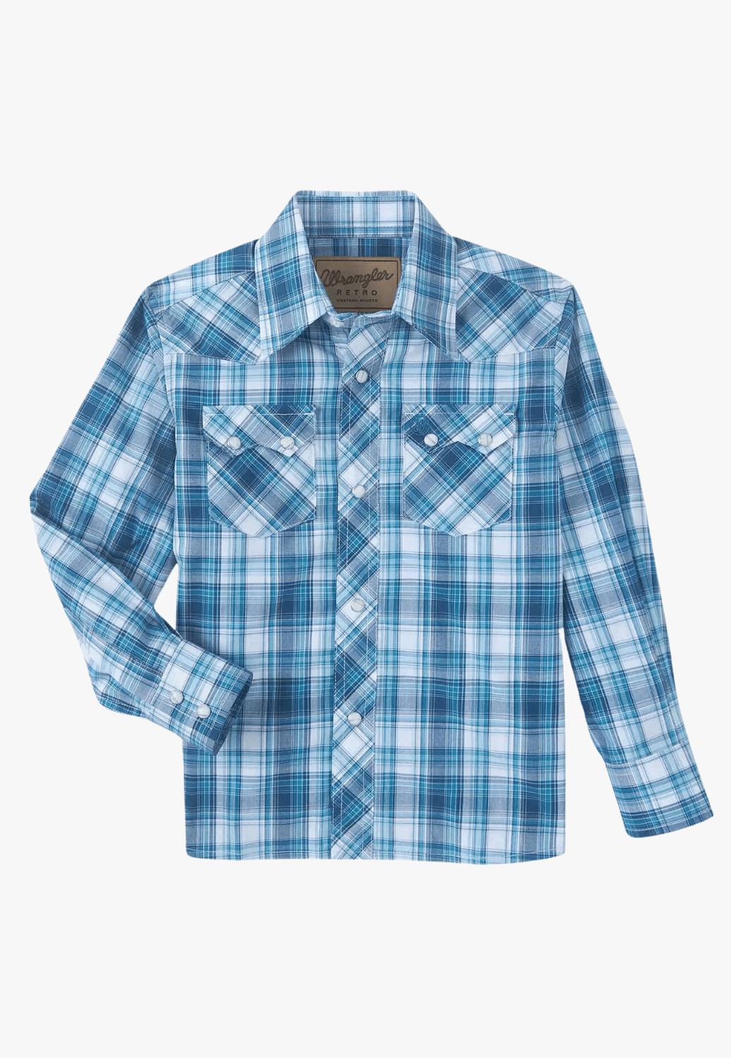 Wrangler Boys Retro Long Sleeve Shirt