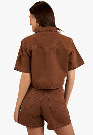 Ringers Western Womens Iris Denim Top