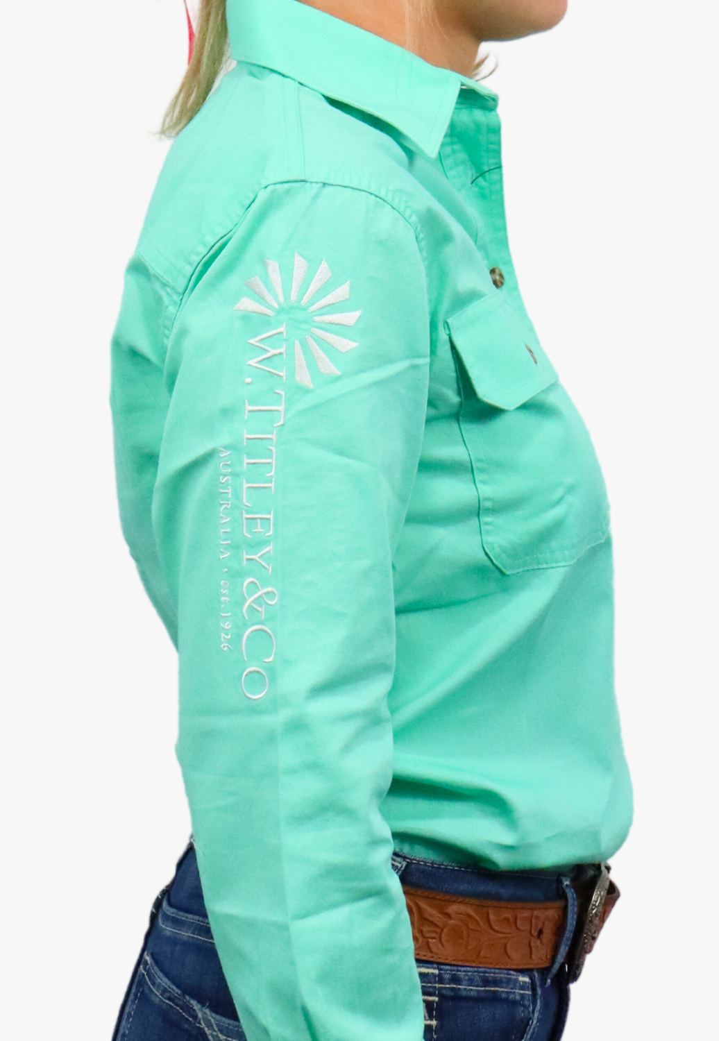 W. Titley & Co Womens Closed Front Work Shirt