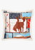 Wrangler Vintage Western Plush Sherpa Pillow