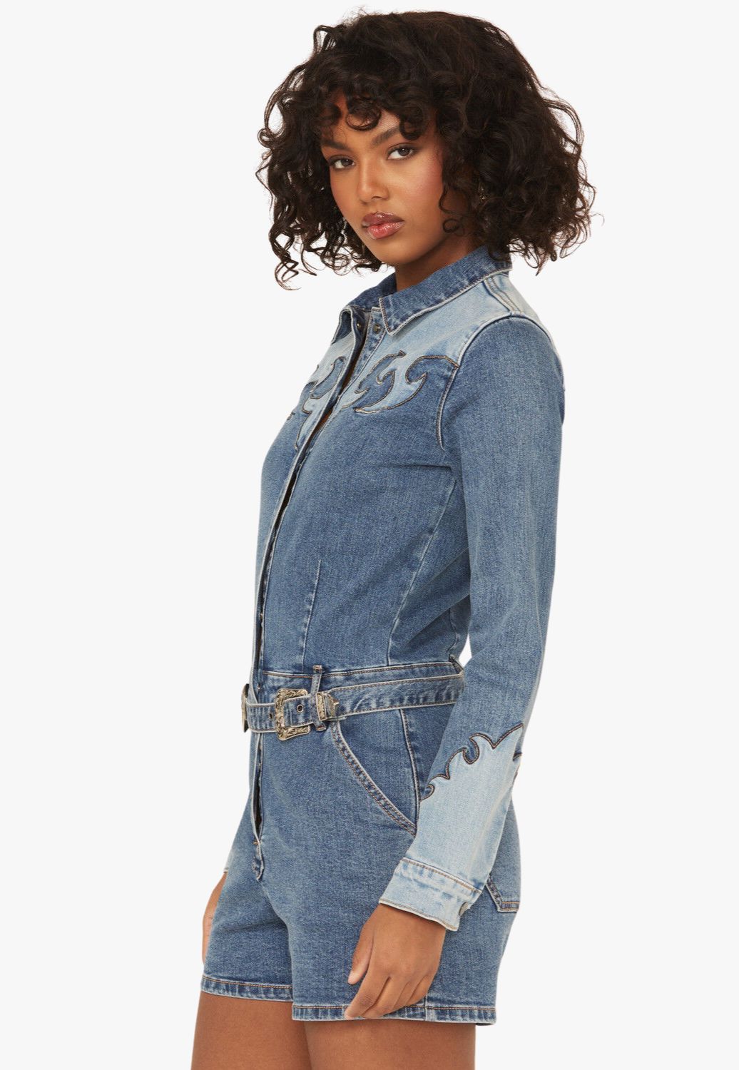 Rock and Roll Womens Two Tone Romper