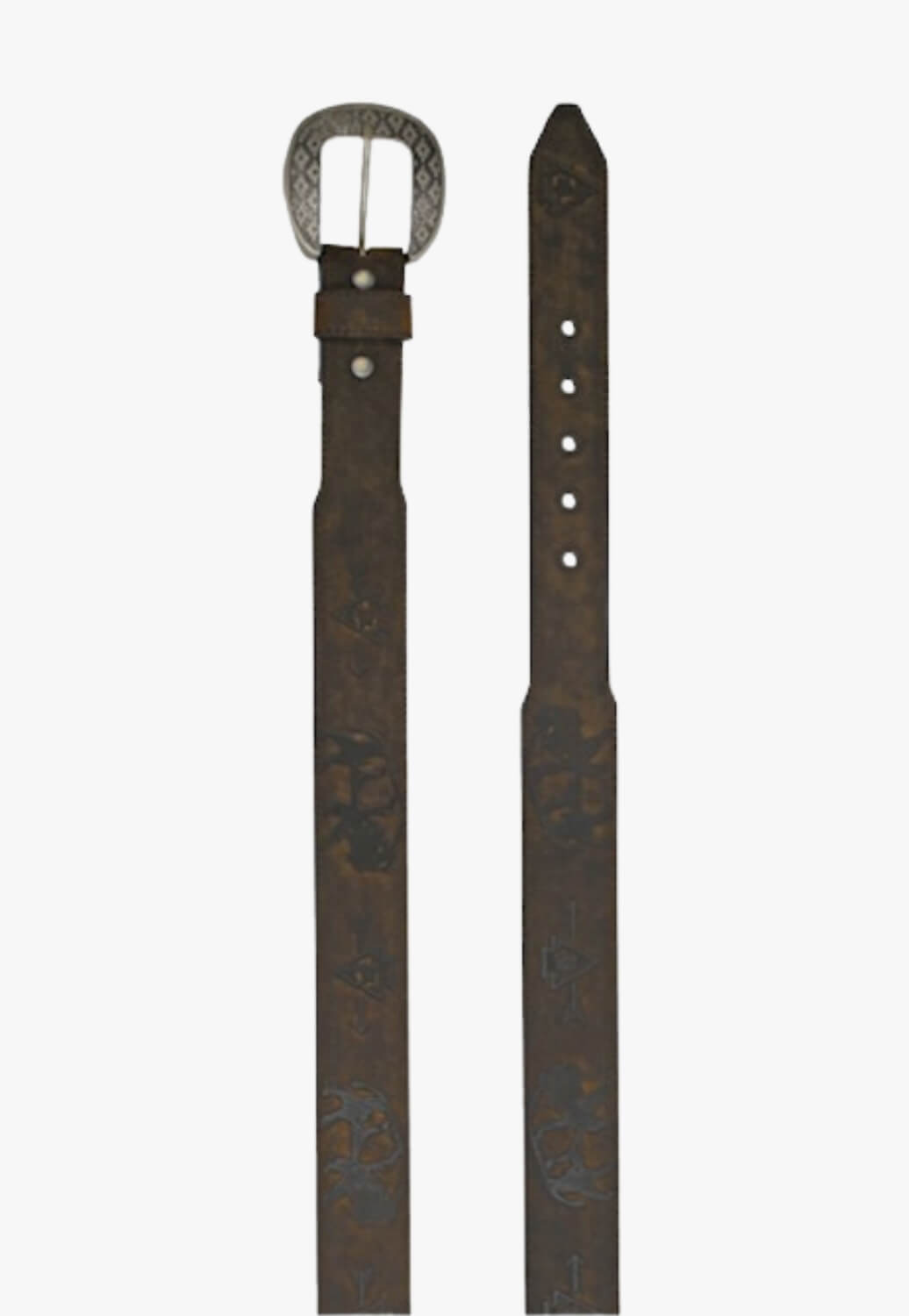 Red Dirt Hat Co Mens Oiled Leather Belt