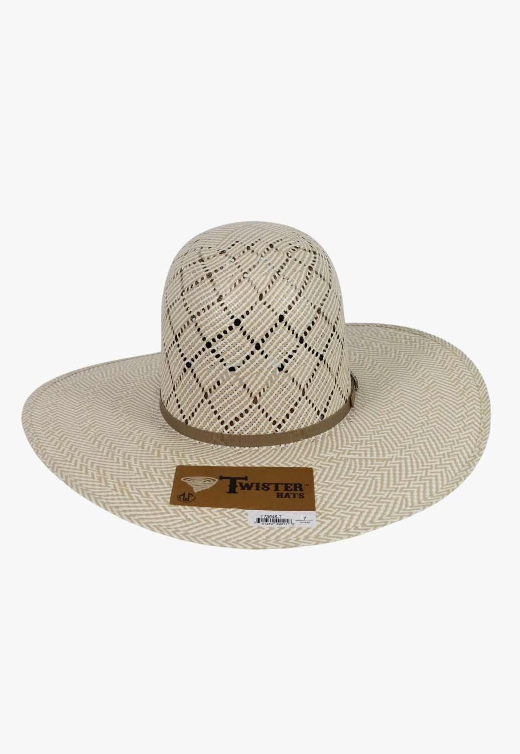 Twister 30X Shantung Open Crown Straw Hat T73645