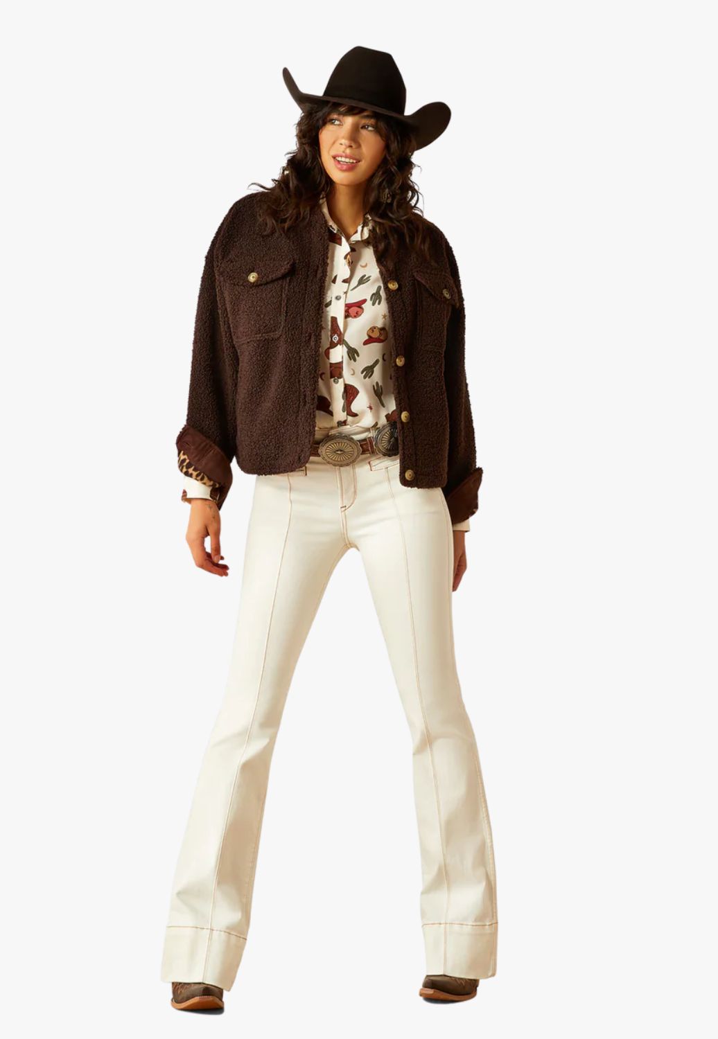 Ariat Womens Julep Cropped Sherpa Jacket