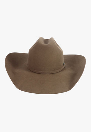 American Hat 10X Pecan RC Crown Hat Self Band