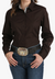Cinch Womens Tonal Print Western Shirt