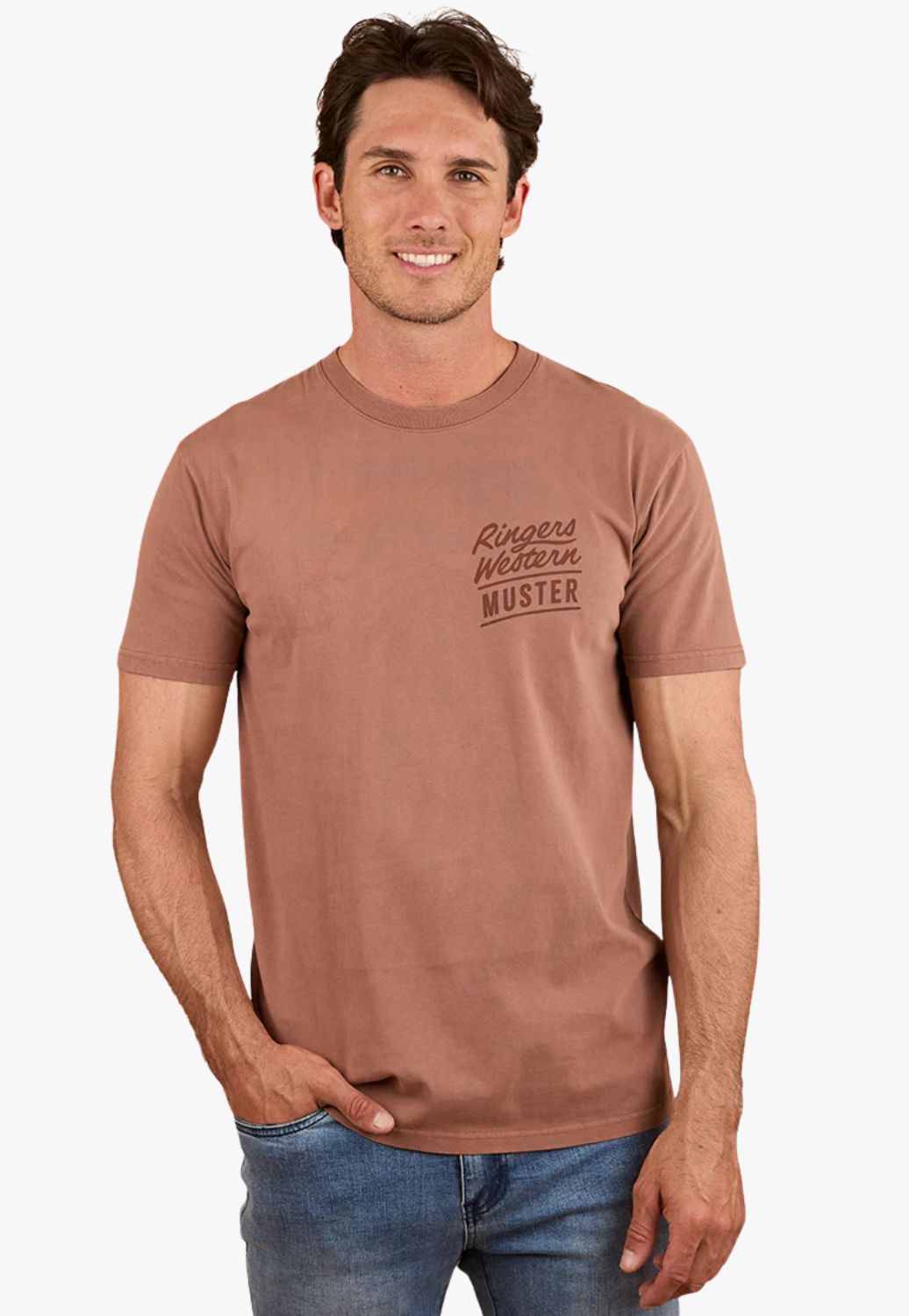Ringers Western Mens Ringer Of The Sky T-Shirt