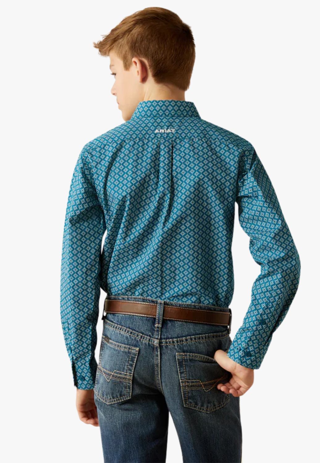 Ariat Boys Petey Long Sleeve Shirt