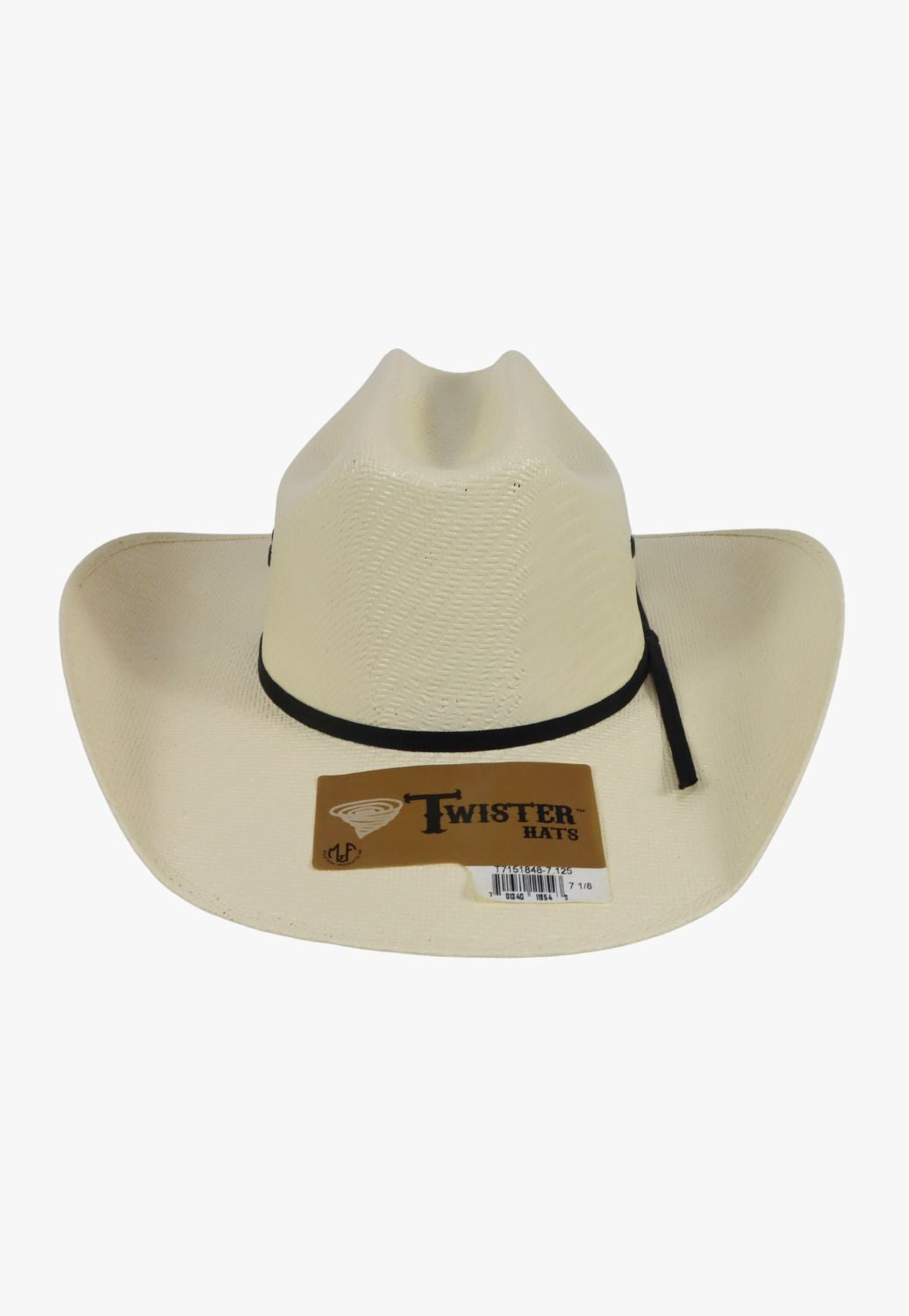 Twister 5X Shantung RC Crown Straw Hat T7151848