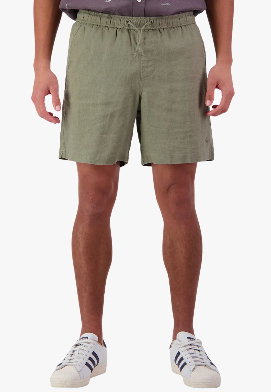 Swanndri Mens Neville Linen Shorts