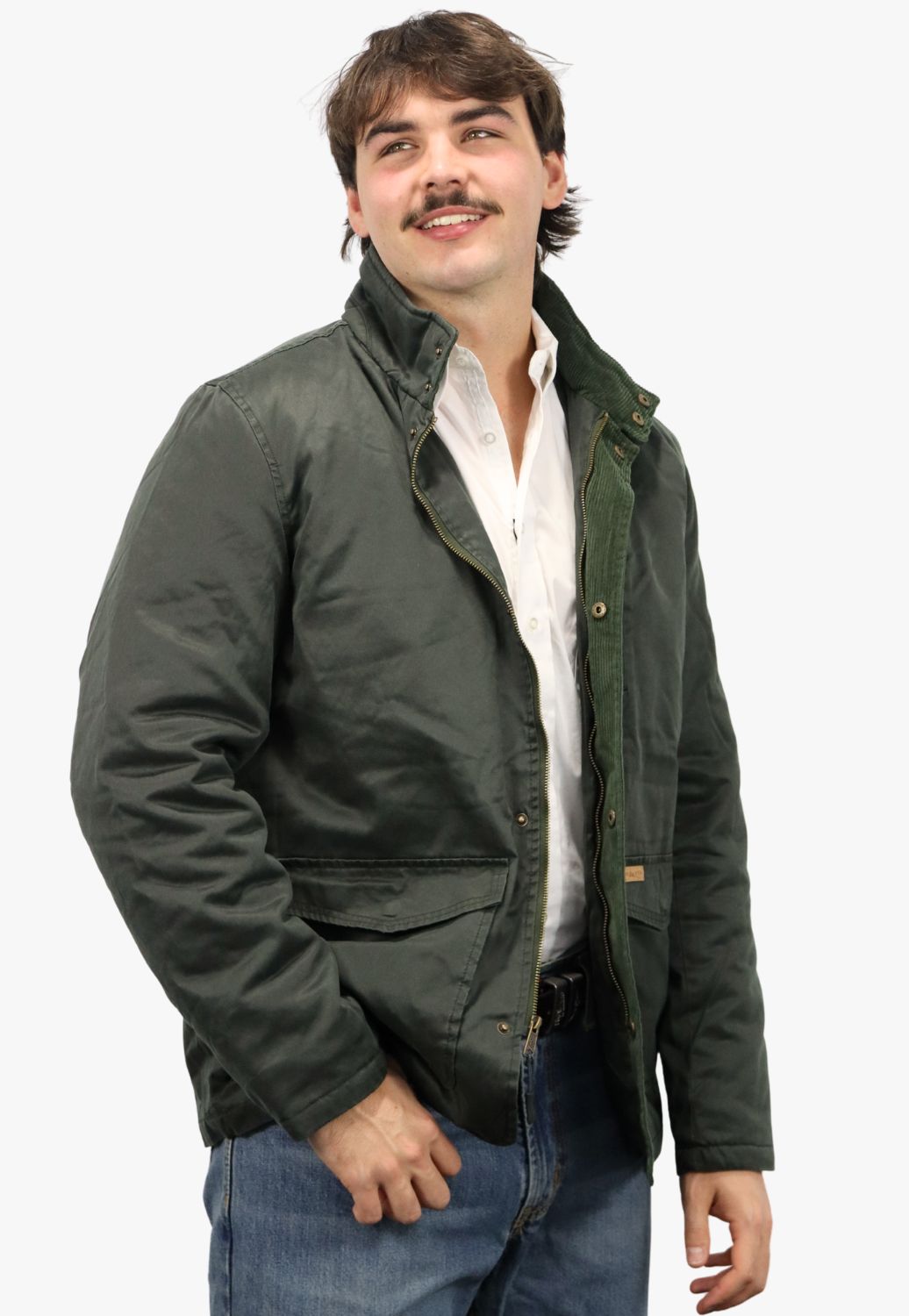 Rock and Roll Mens Oil Skin Jacket