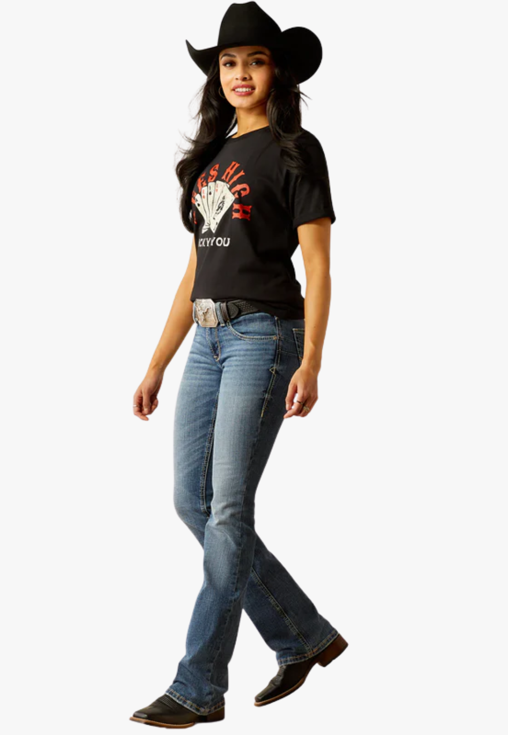 Ariat Womens Perfect Rise Boot Cut Brittany Jean