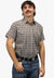 Panhandle Mens Checked Short Sleeve Shirt