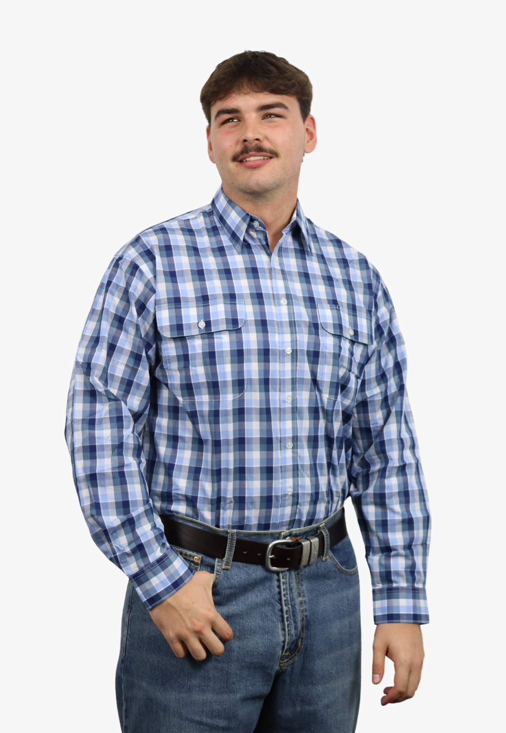 Bisley Mens Long Sleeve Shirt