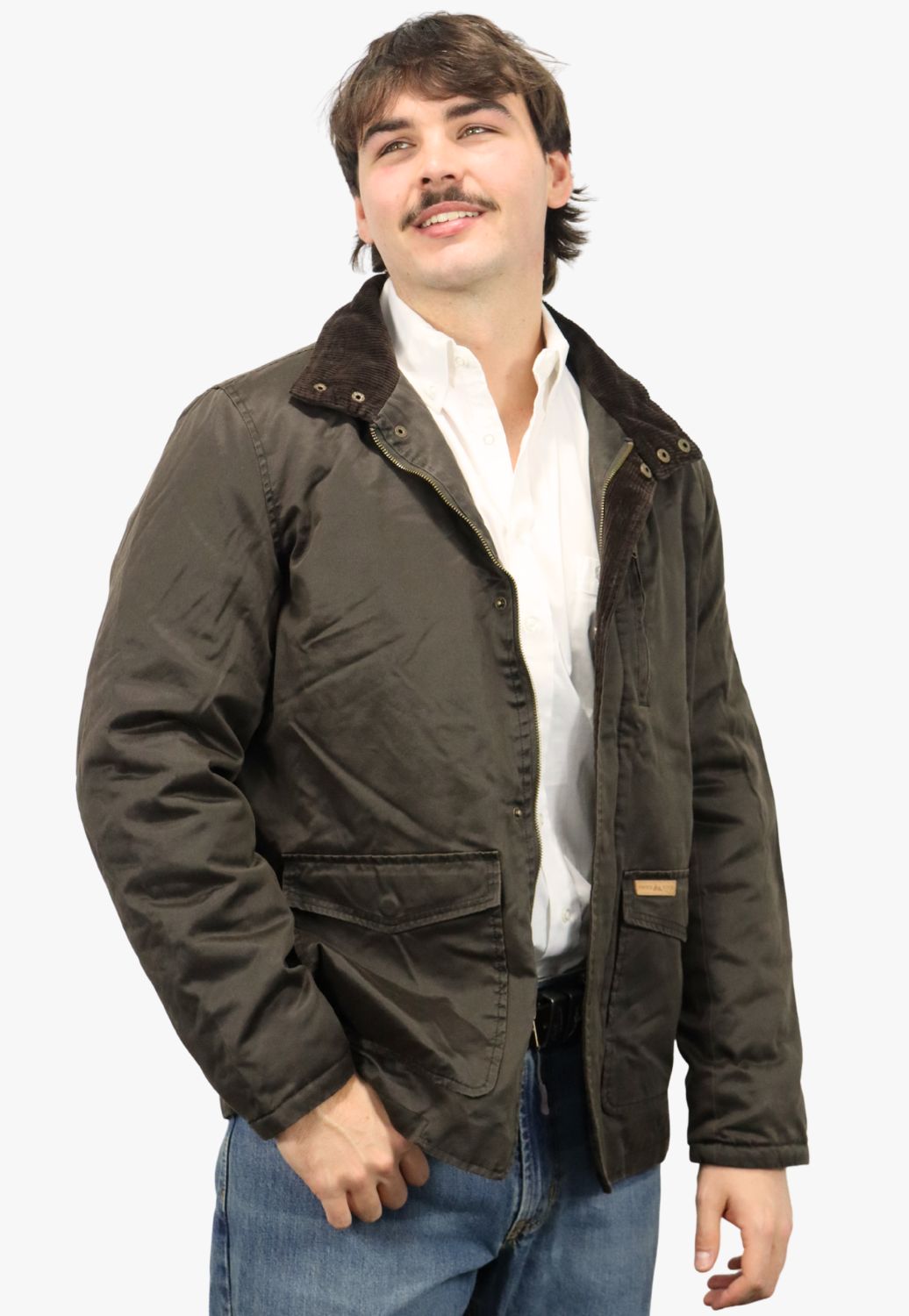 Rock and Roll Mens Oil Skin Jacket