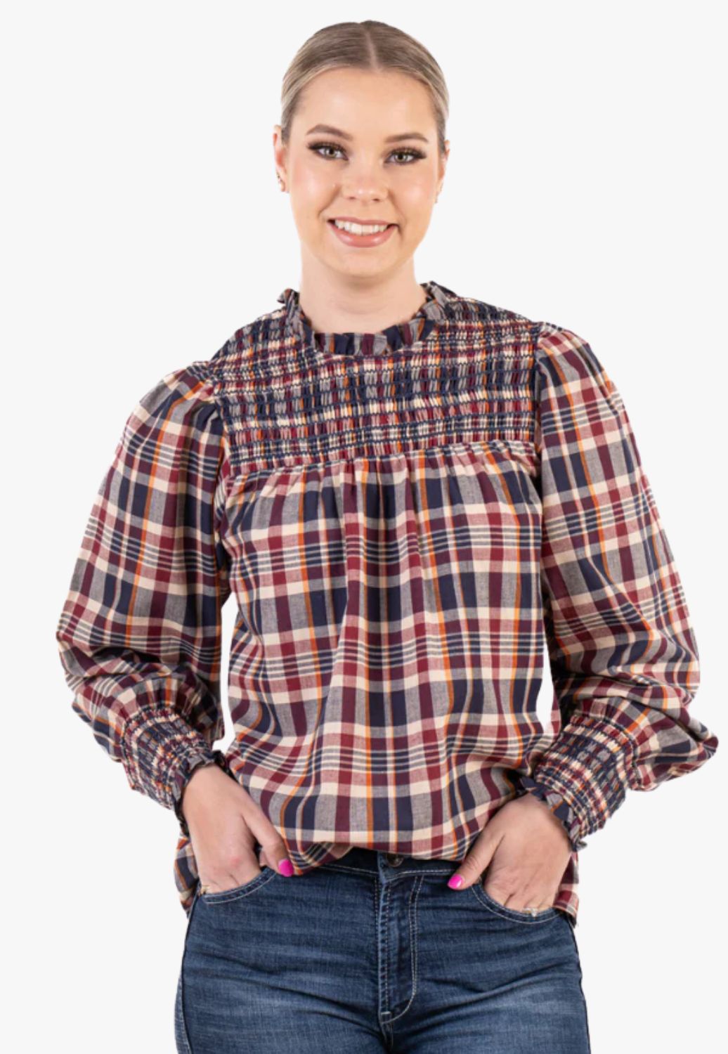 Hitchley & Harrow Womens The LC Long Sleeve Shirt