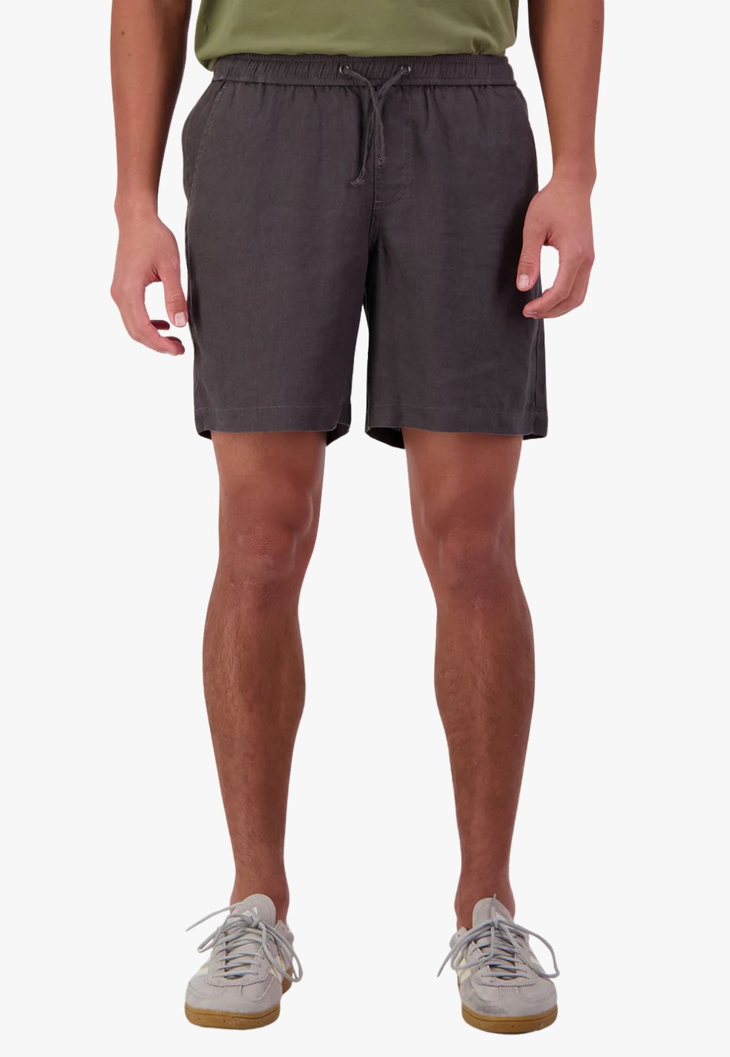 Swanndri Mens Neville Linen Shorts