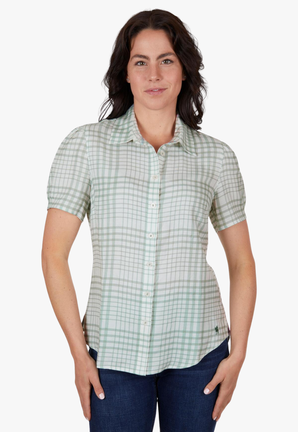 Thomas Cook Womens Blake Linen Short Sleeve Shirt