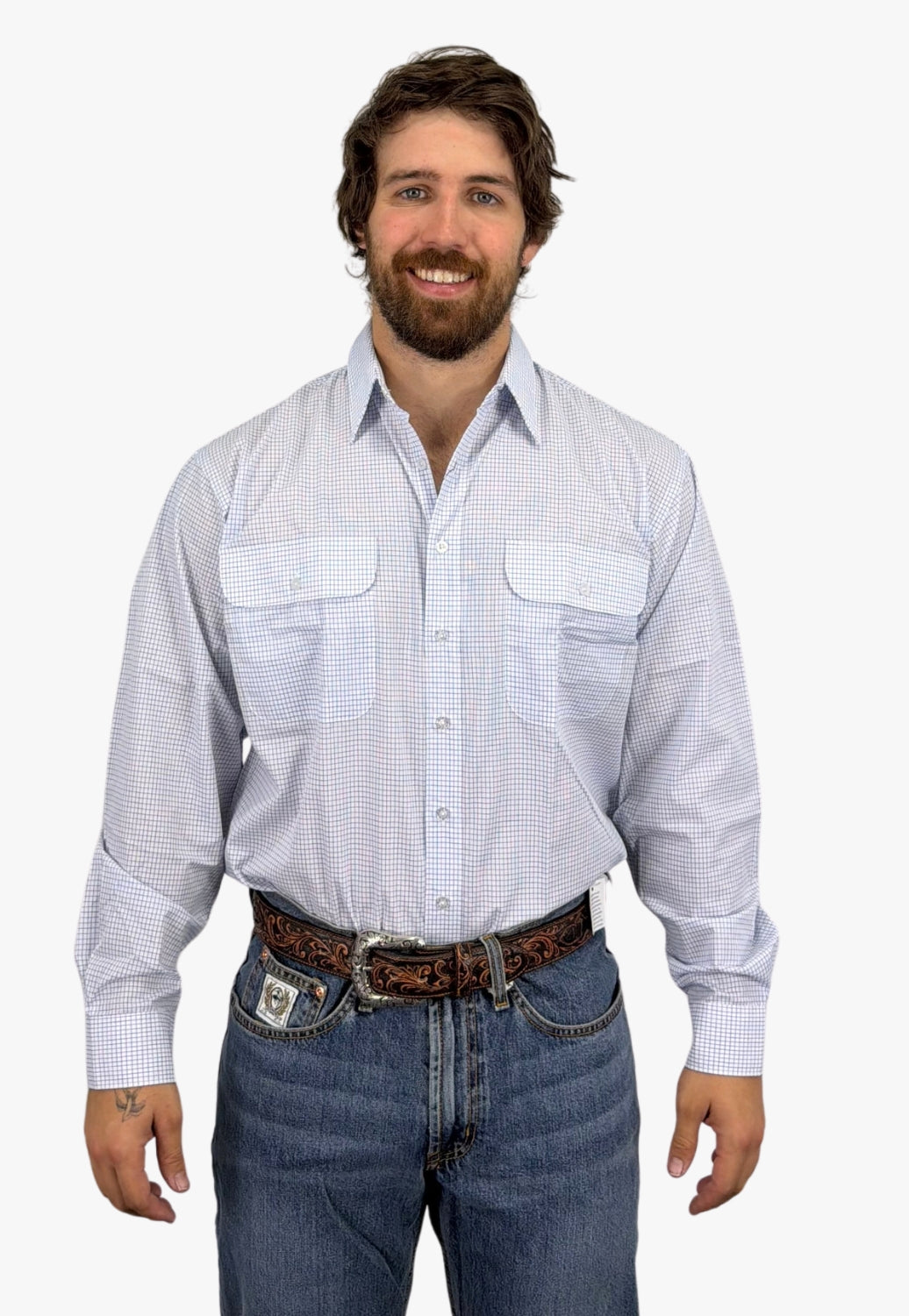 Bisley Mens Long Sleeve Shirt