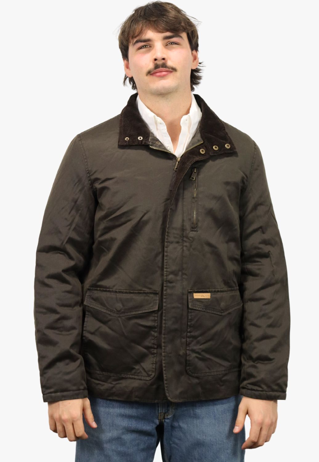 Rock and Roll Mens Oil Skin Jacket