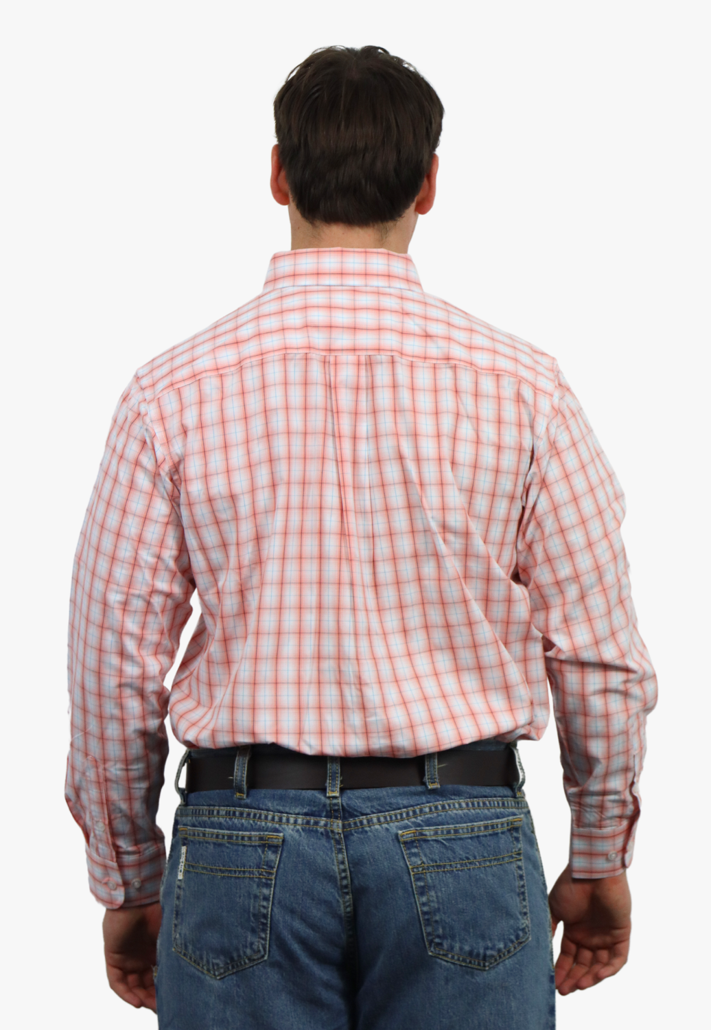 Panhandle Mens Checl Long Sleeve Shirt