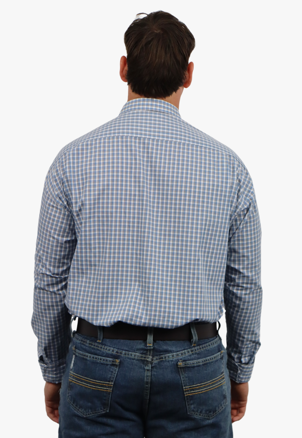 Bisley Mens Long Sleeve Checked Shirt