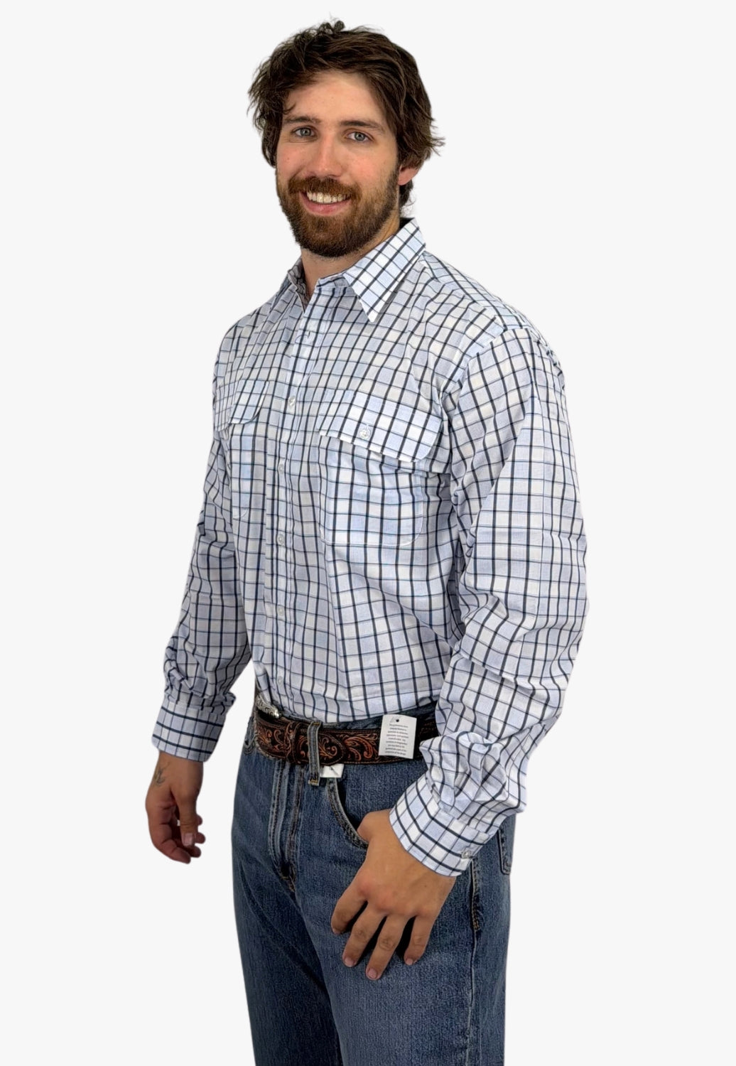 Bisley Mens Long Sleeve Shirt