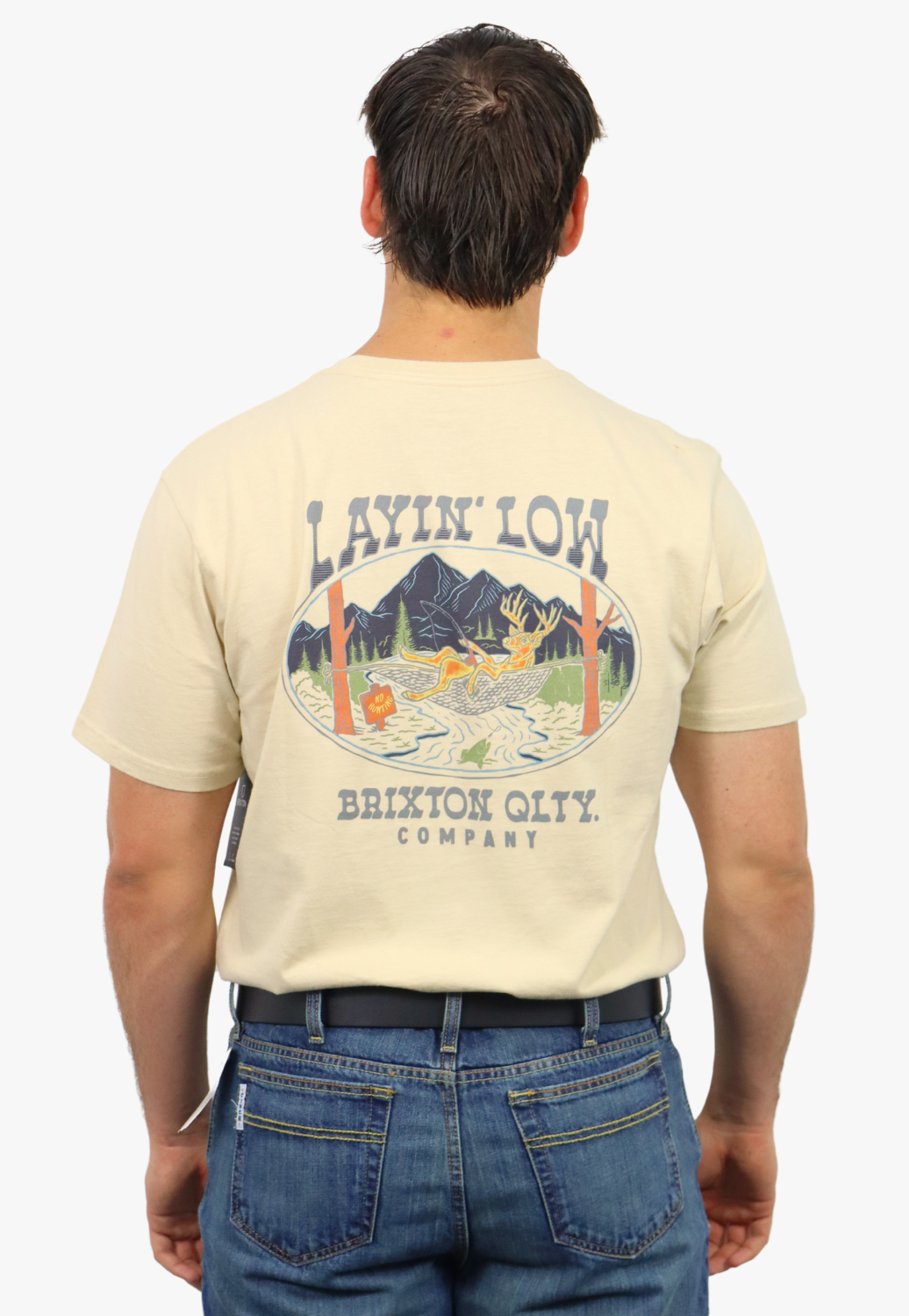 Brixton Mens Layin Low T-Shirt