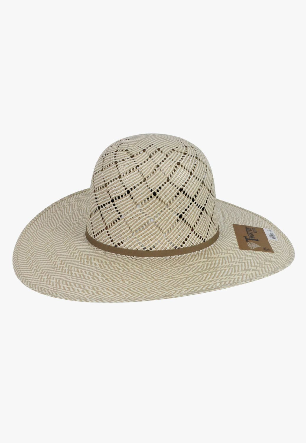 Twister 30X Shantung Open Crown Straw Hat T73645