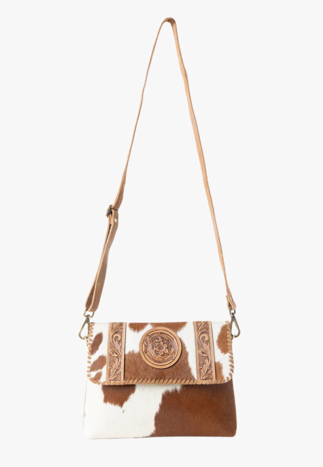 Myra Dustland Trails Handtooled Bag