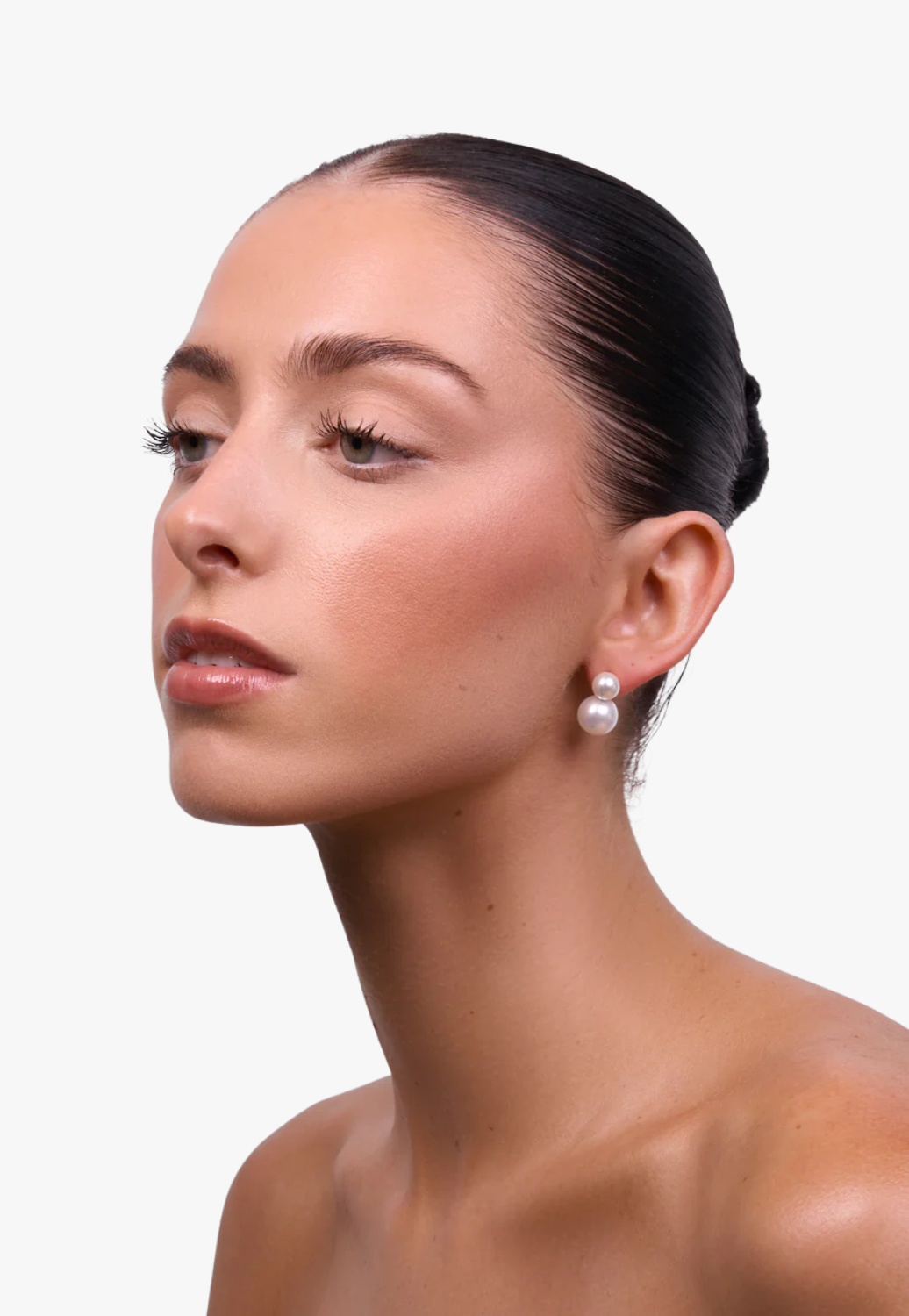 Liberte Valentina Double Pearl Earring
