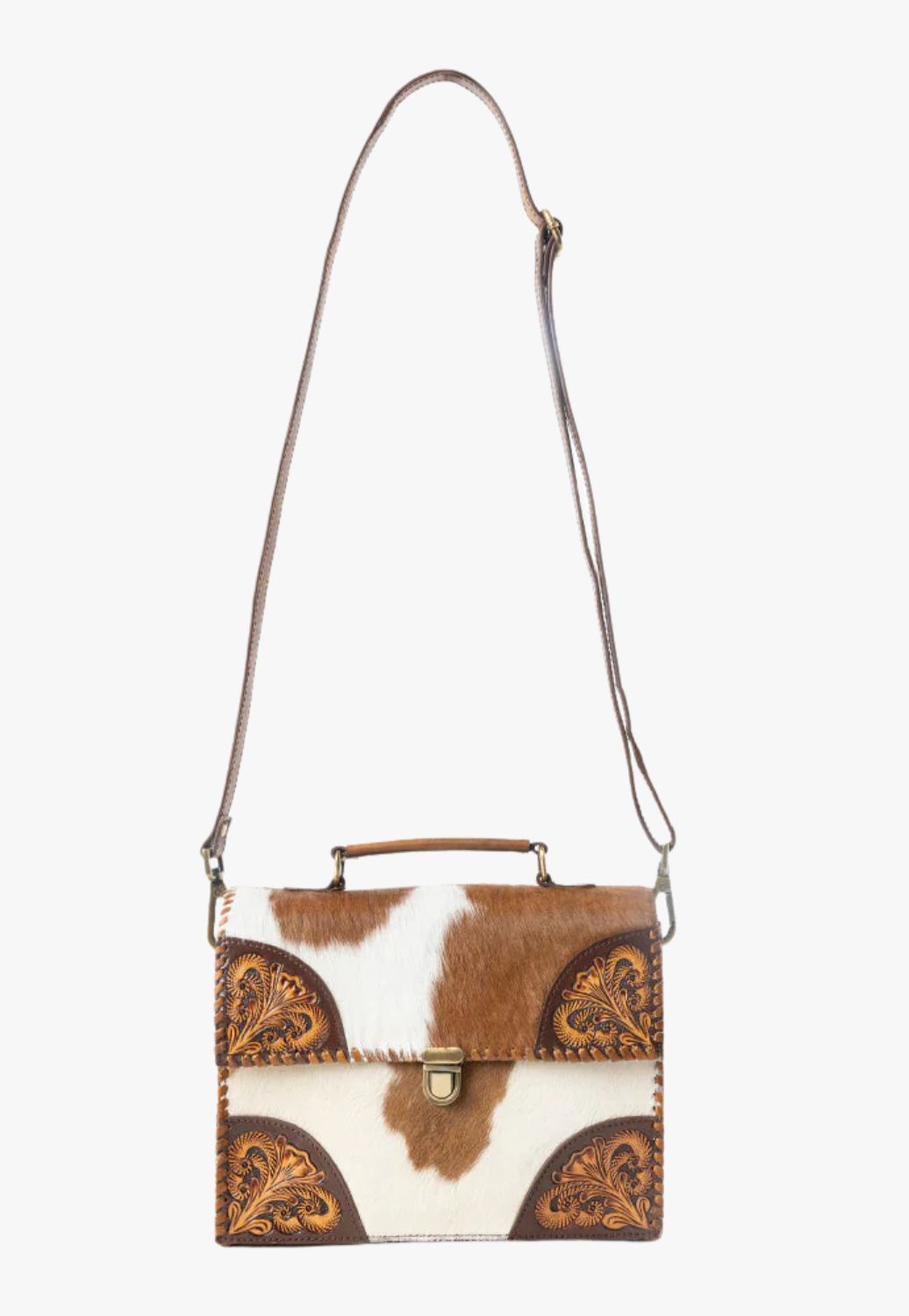 Myra Dakota Dusk Handtooled Bag